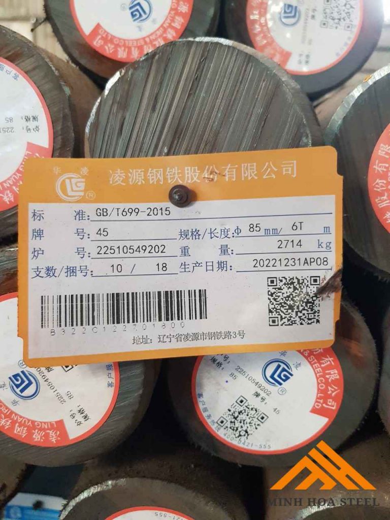 Thép tròn đặc S45C