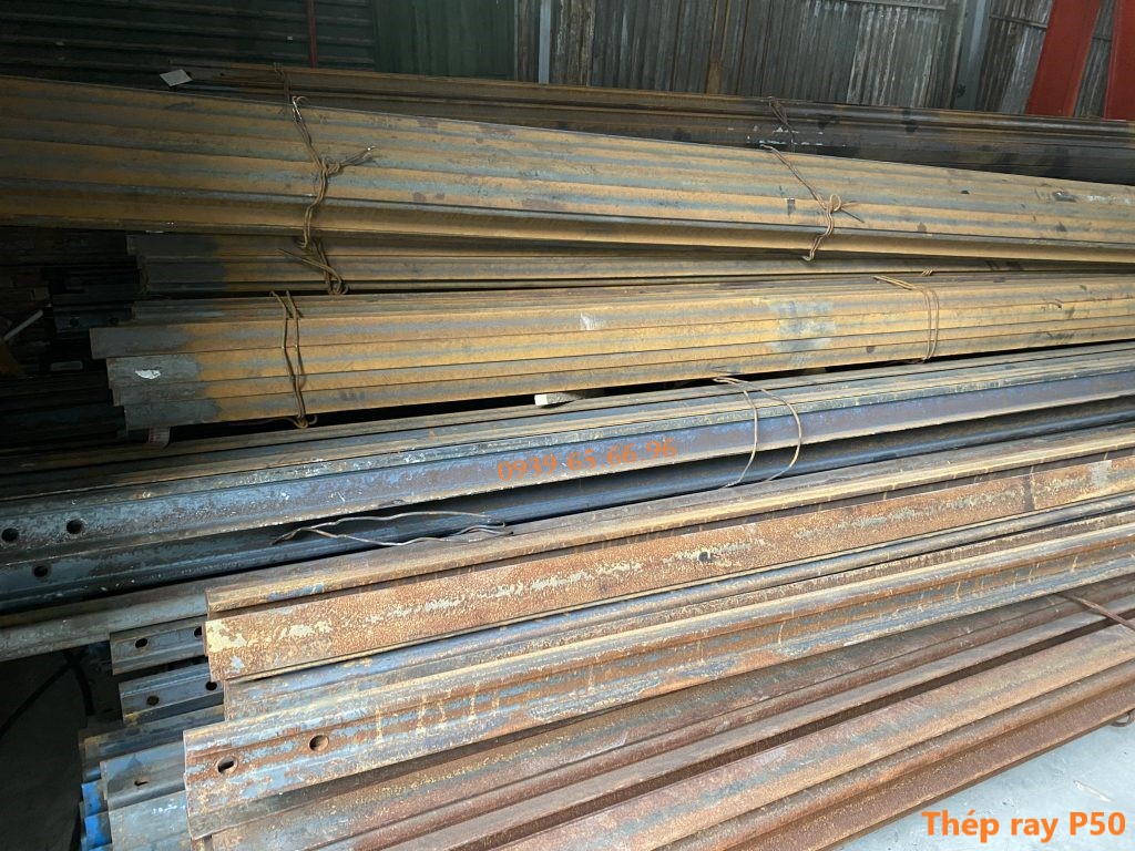 Thép ray P50 cầu trục