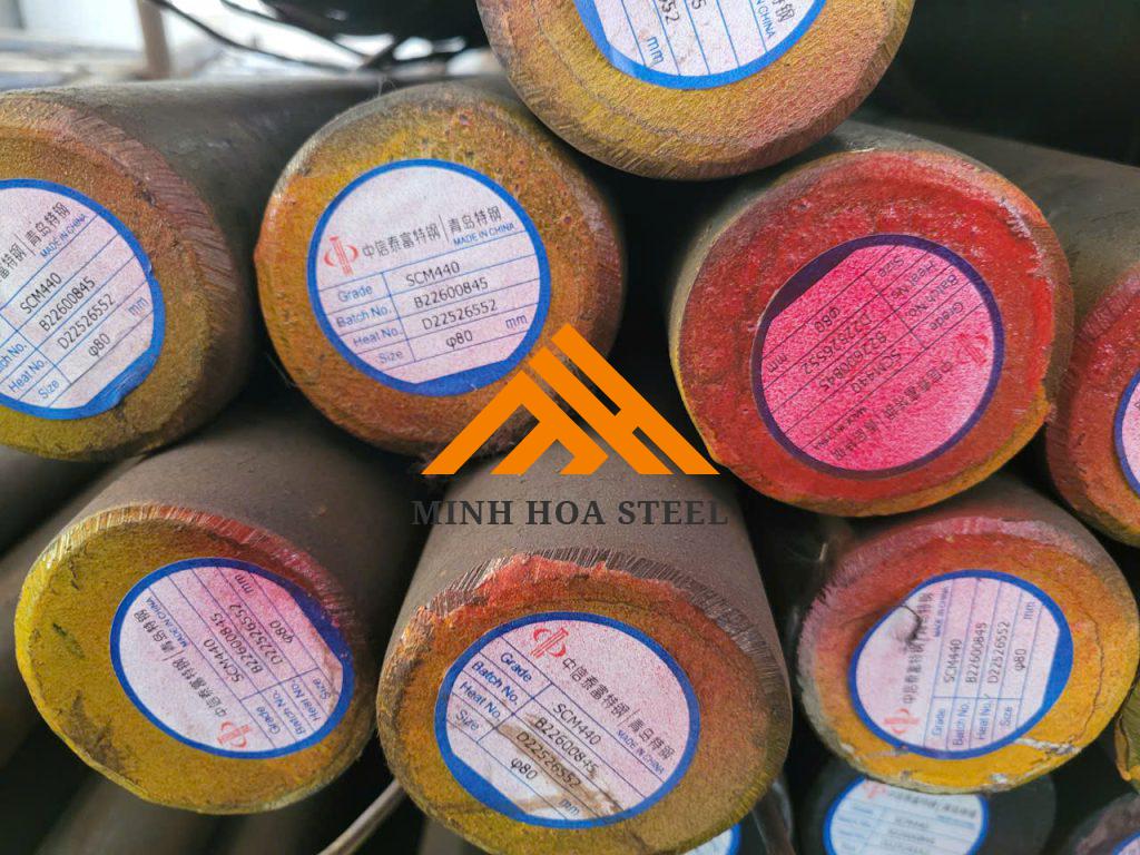 Thép tròn đặc SCM440 phi 80