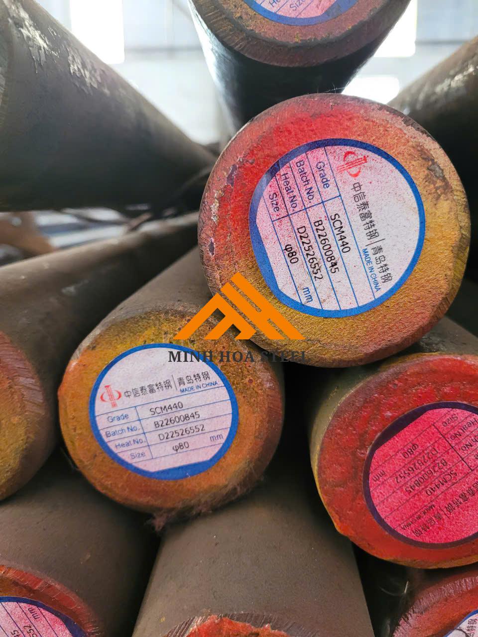 Tròn đặc SCM440 phi 80