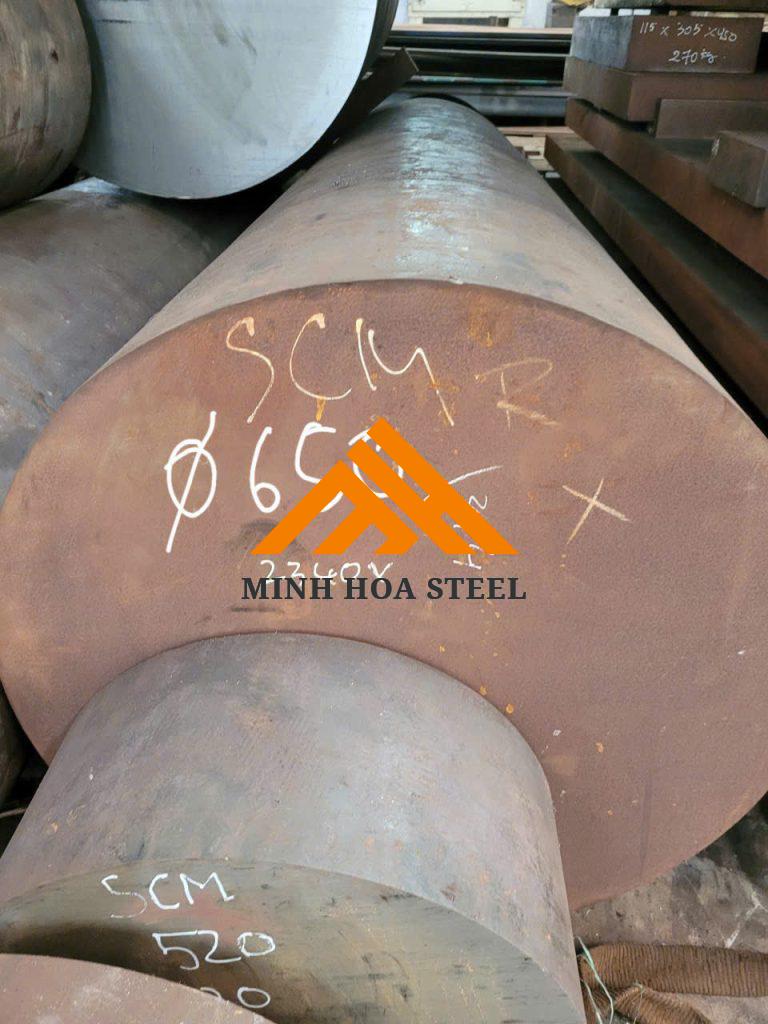 Thép Thanh Rèn SCM440 Phi 650