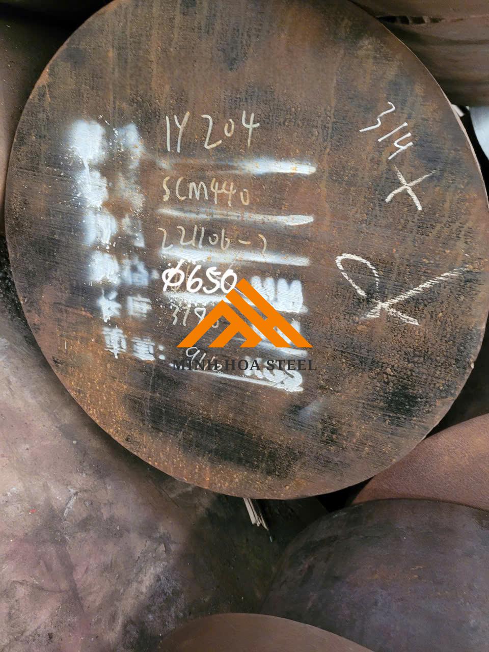 Thép Tròn Đặc SCM440 Phi 650