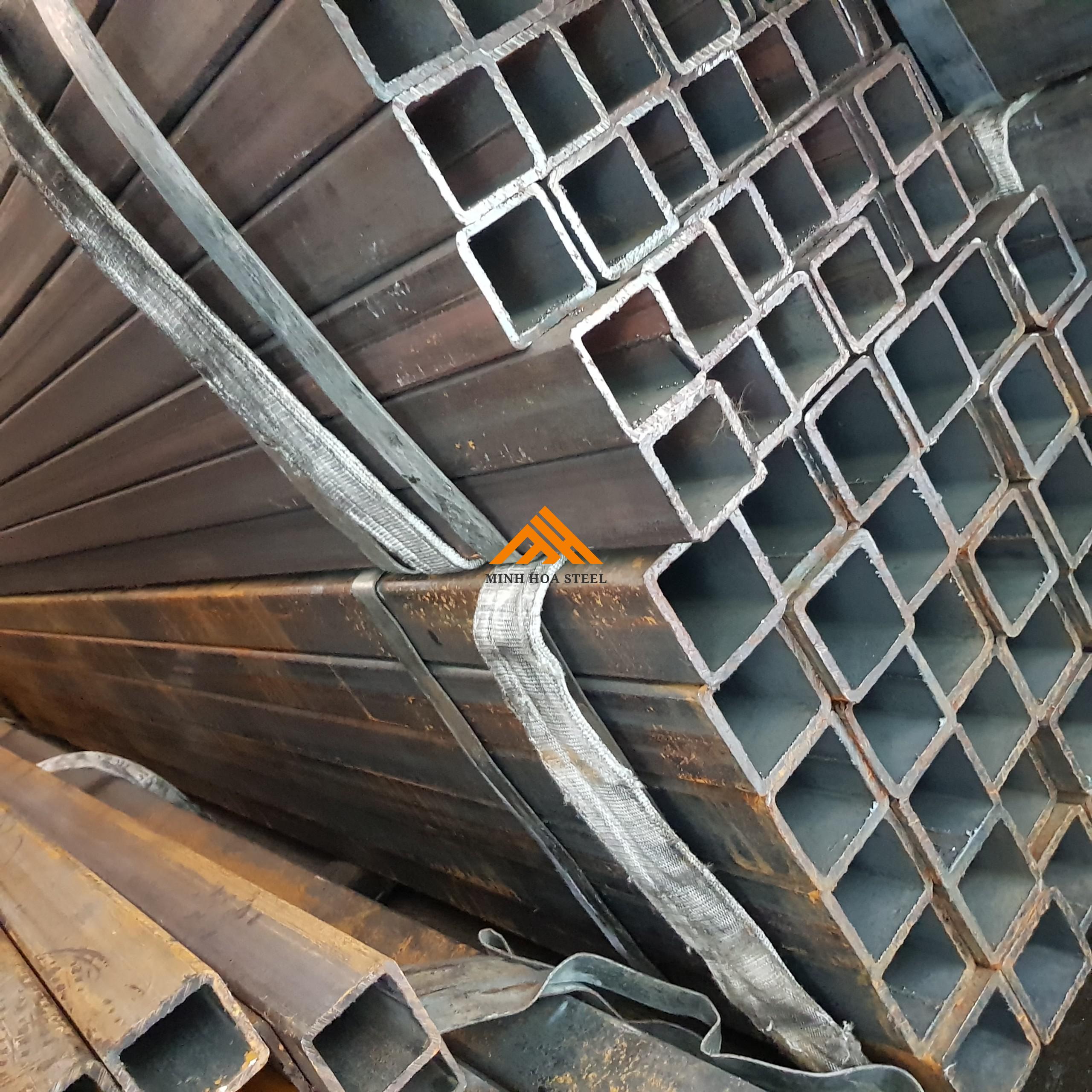 Thép hộp 60x60x8mm Q355B thep hop 60x60x8x6000mm