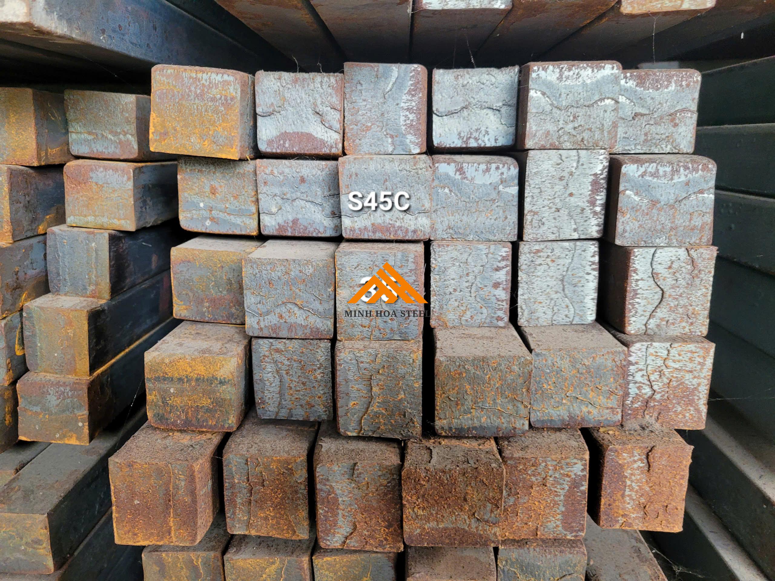 Thép Vuông Đặc S45C 35x35 Thép Vuông Đặc S45C 35x35 | Thép Thanh Vuông S45C