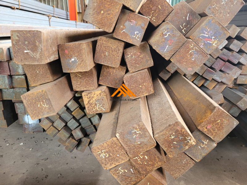 Thép Vuông Đặc S45C 75x75 Thép Vuông Đặc S45C 75x75 | Thép Ray Vuông S45C
