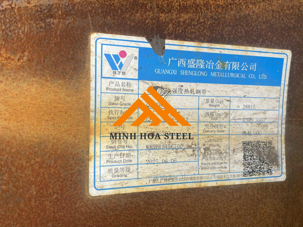 Thép Tấm Q355B Dày 3mm | Thép Tấm Kết Cấu Cường Độ Cao