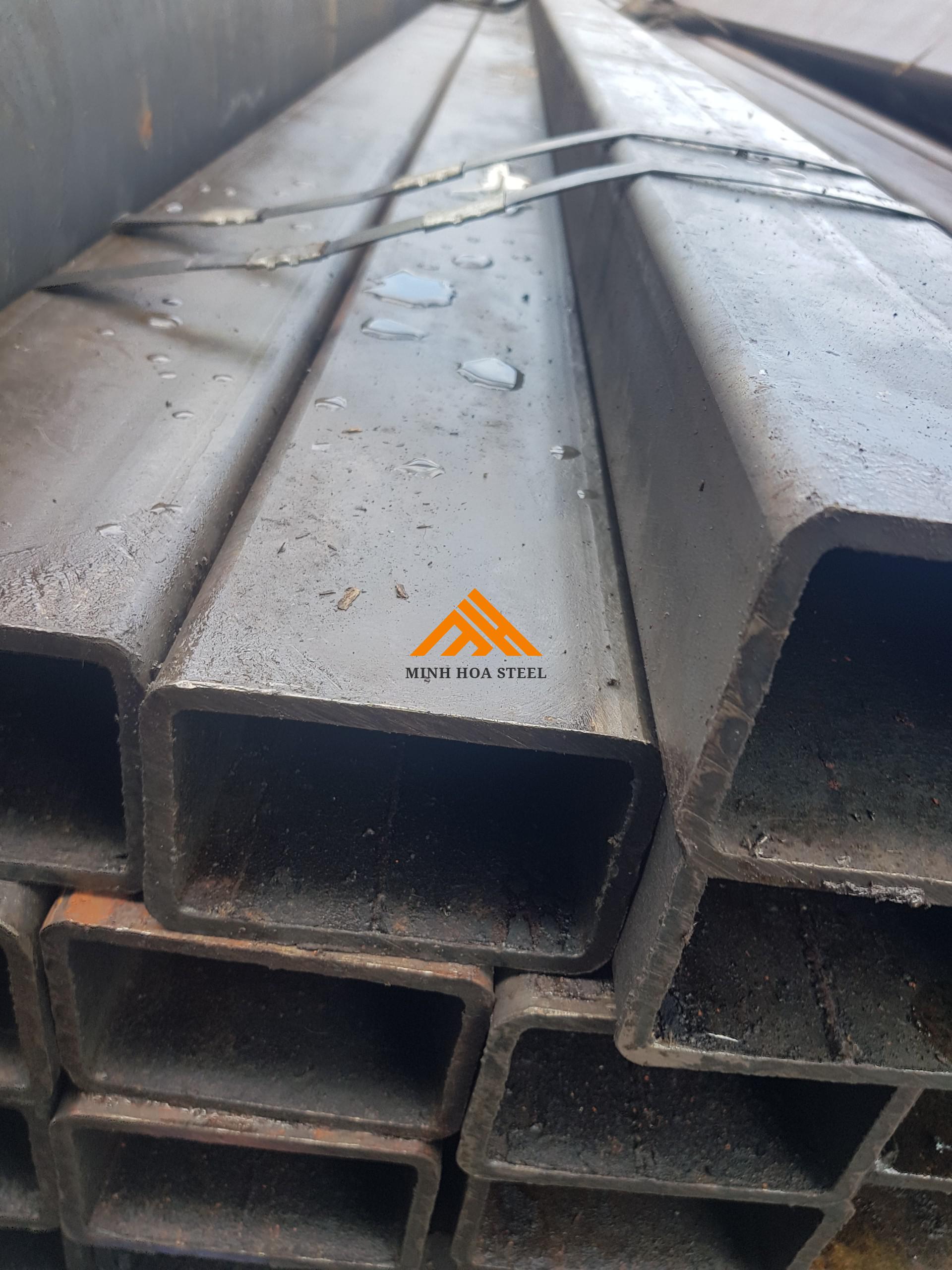 Thép hộp 120x200x8x6000mm Q355B thep hop 120x200x8x6000mm Q355B