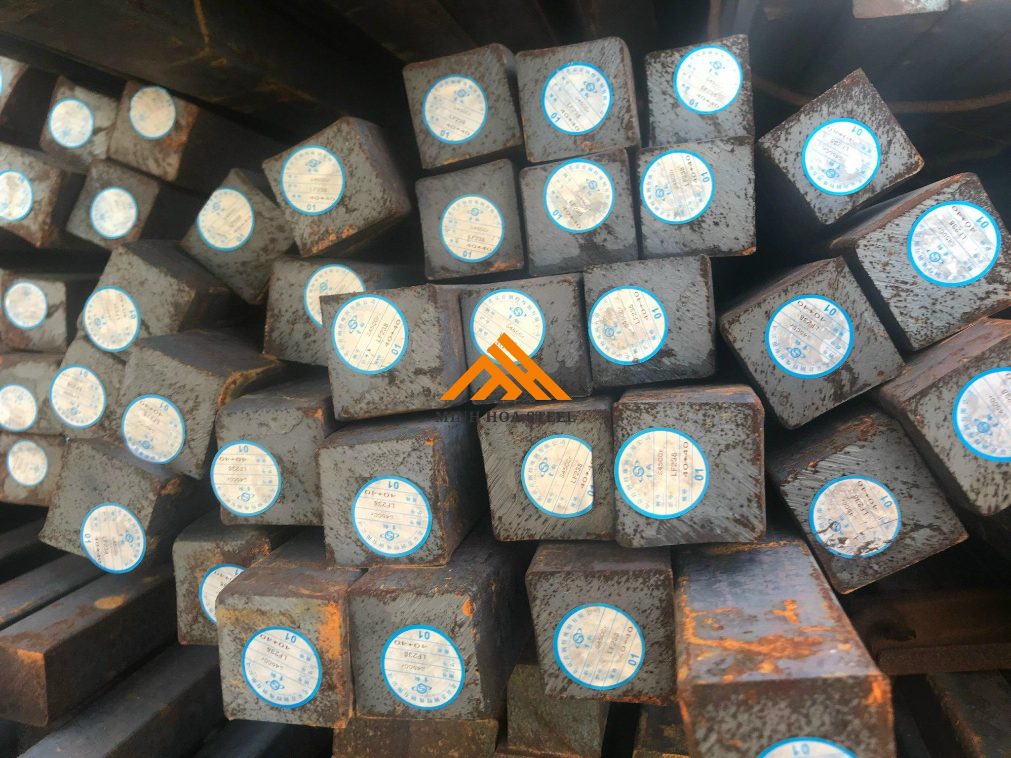 Thép thanh vuông S45C thep thanh vuong S45C